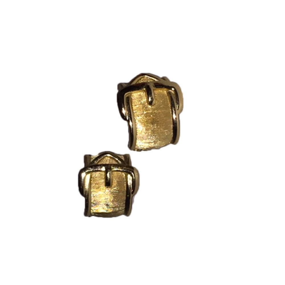 Christian Dior Buckle Clip On Earrings - Picture 2 of 6